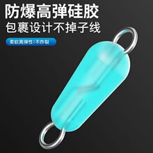 批发双开口八字挂环快速子线夹快挂扣万能型双头连接器新款8字环
