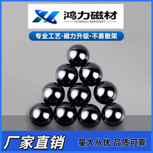 现货黑色圆球行磁铁保健按摩磁球 5-30抛光磁珠 吸铁石玩具魔方磁