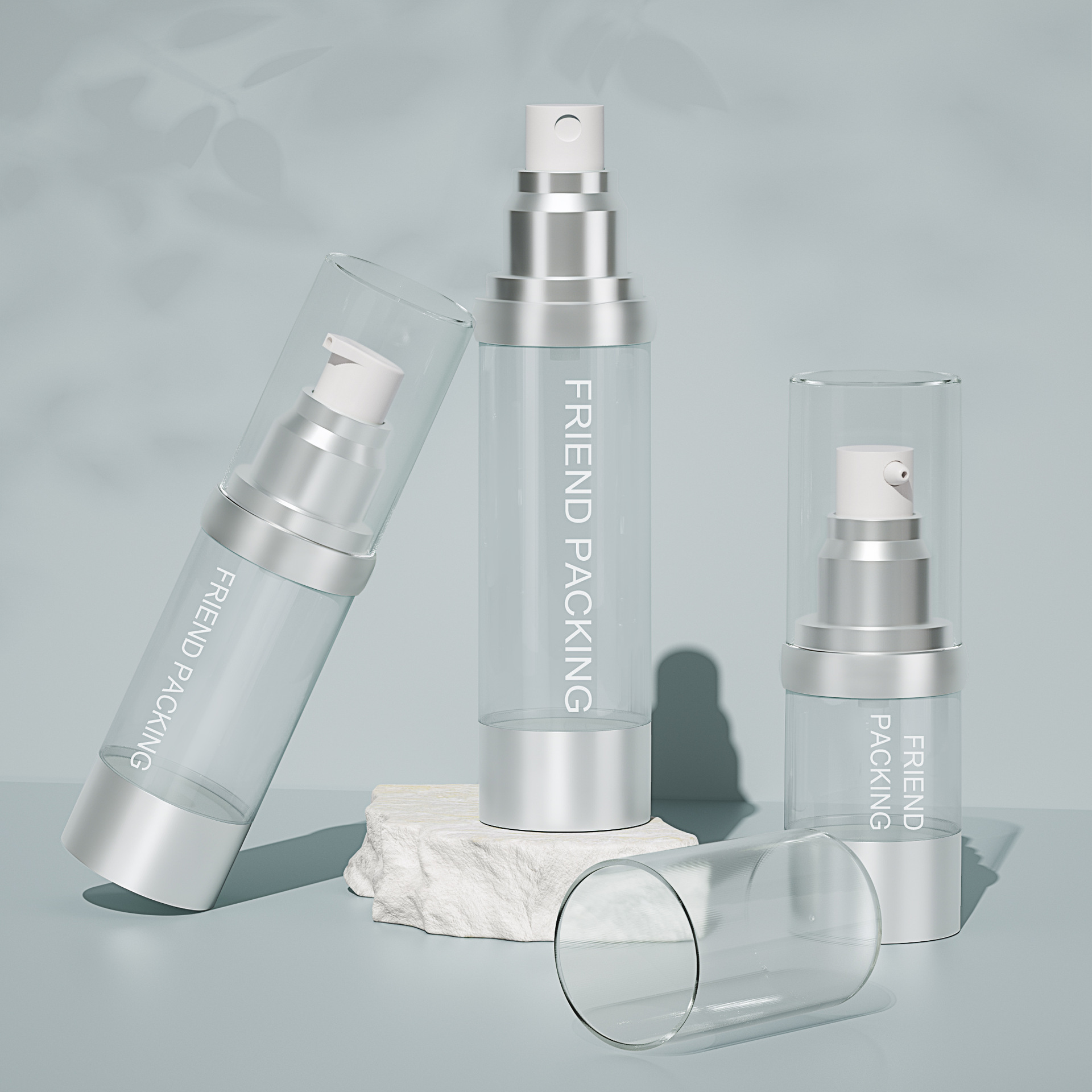 厂家现货15ml/30ml/50ml/多规格平肩乳液瓶旅行分装瓶小样瓶