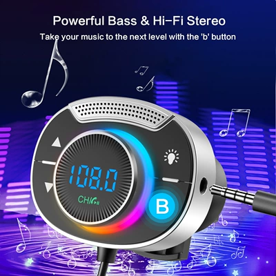 transmitter AUX audio, FM Modulyator