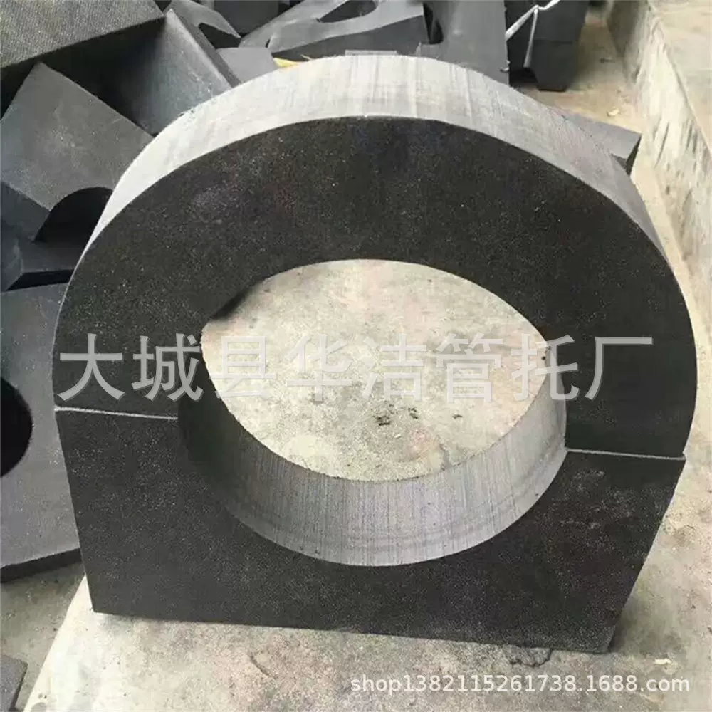 厂家直供橡塑木码保温管托 长宽高联系客服木托码 冷水管系统垫木