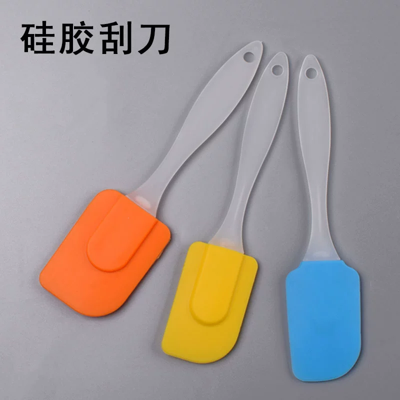 Матовый песок Разделяемая ручка силиконовый шпатель варенье перемешивающий нож крем торт шпатель силиконовый шпатель для выпечки