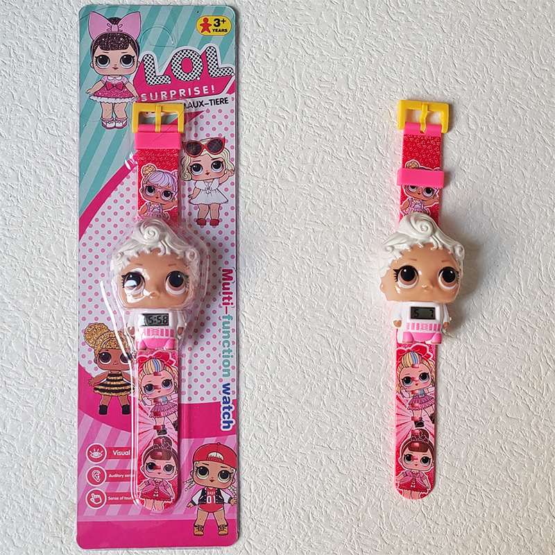 신축형 깜짝 화이트 헤드 시계