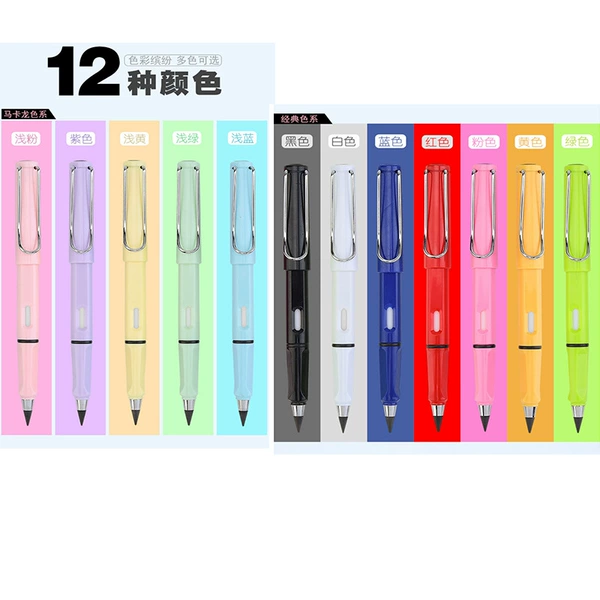 Pencil, black set, coloured pencils, 12 pieces