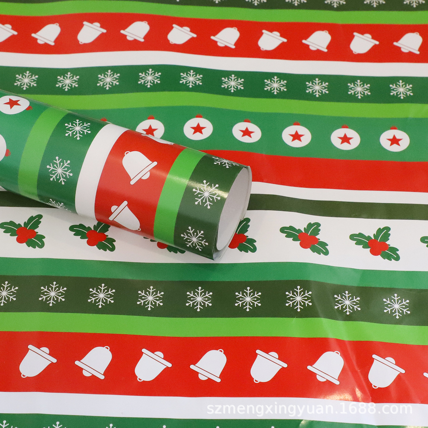Papel para Envolver Regalos de Navidad de 80g de Papel Impreso, Decorativo para Decoración Navideña y Manualidades DIY