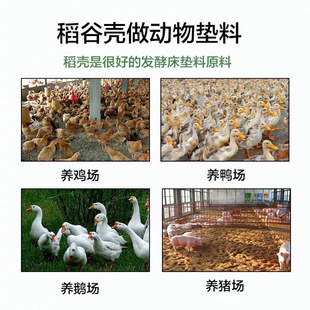 Pet Coarse Bran Rice Bran Pillow Dick Filling Fresh Core Feeding Chicken Feed Rice Husk Rice Husk Brewing Bedding Bedding Chicken