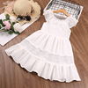 Summer dress sleevless, lace small princess costume, European style, suitable for import, wholesale