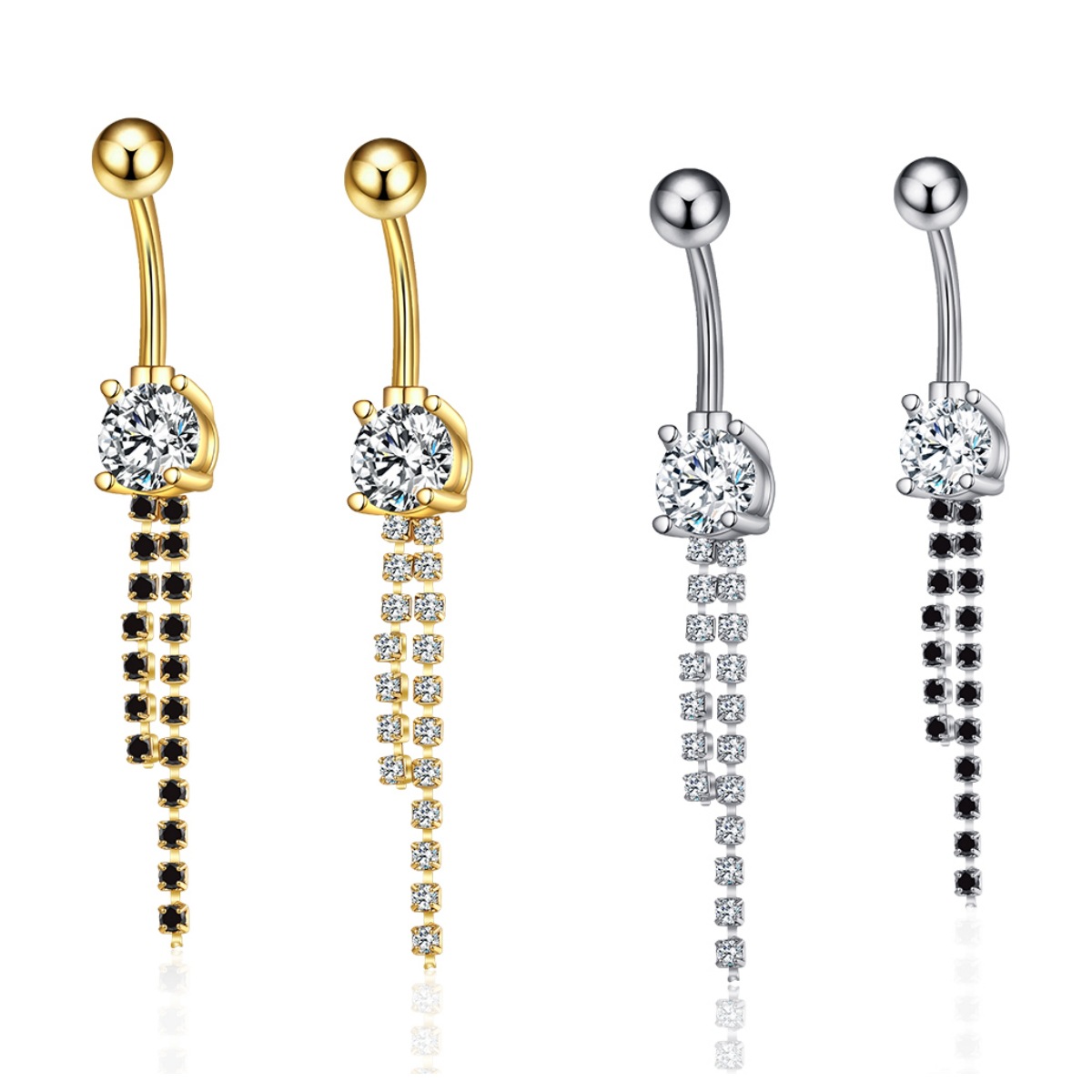 16G labret stud size and finish detail