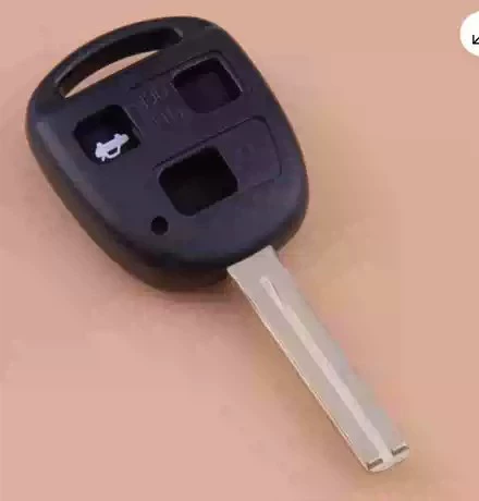 Подходит для Toyota Prado Camry старой модели Prado, автомобиль с дистанционным управлением, прямой корпус ключа