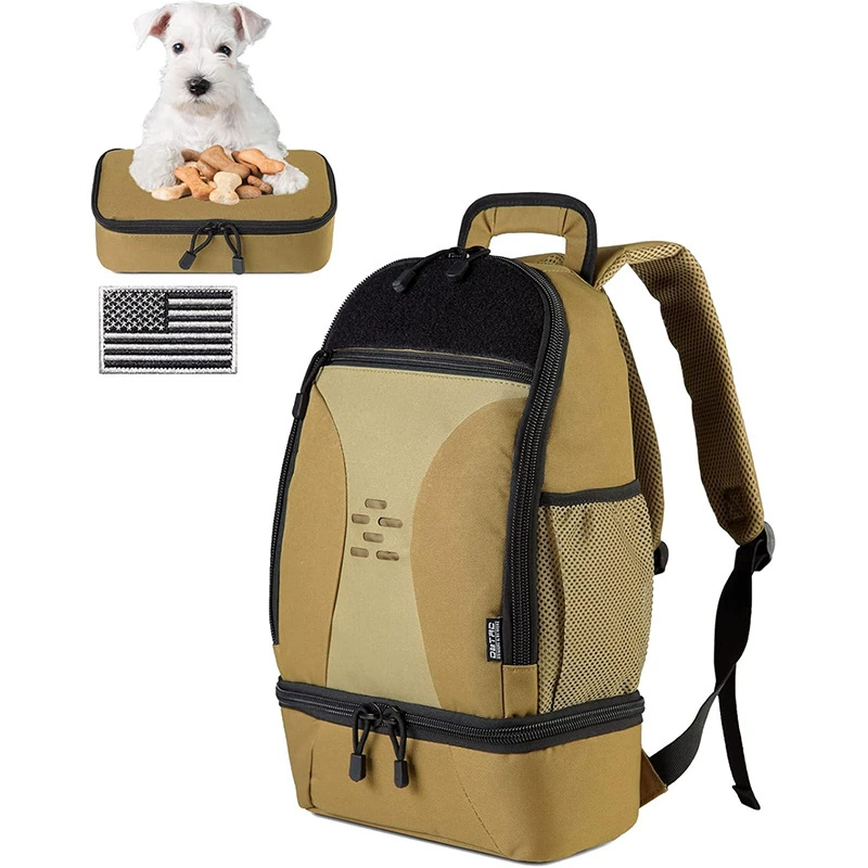 Дорожная сумка для домашних животных, рюкзак для мелких товаров для домашних животных для собак, кошек, путешествий на открытом воздухе с изолированным карманом