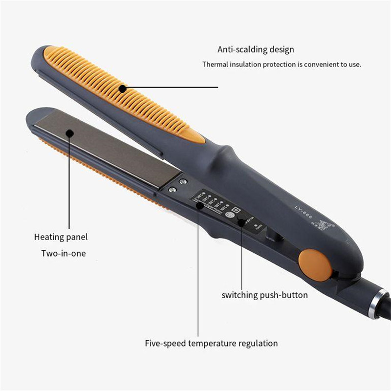 bir arada Soğuk sıcak hava tarağı yeni ürün çok fonksiyonlu elektrikli düzleştirici otomatik kesme çubuğu hai stghtene culg h_voghion.com