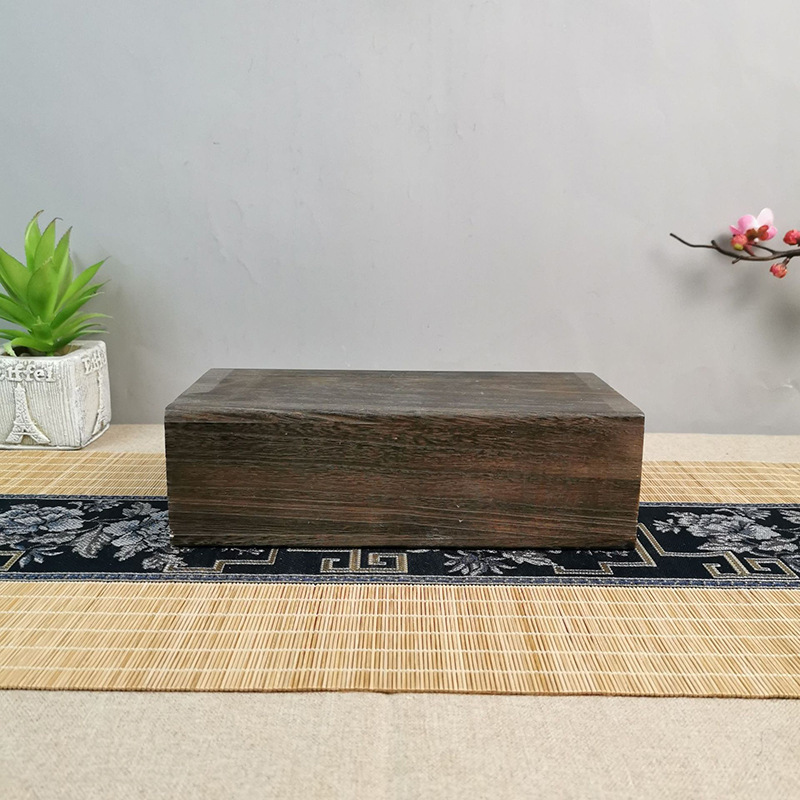 实木空盒长方形木质抽拉式包装盒木盒子桌面收纳复古首饰盒工艺品