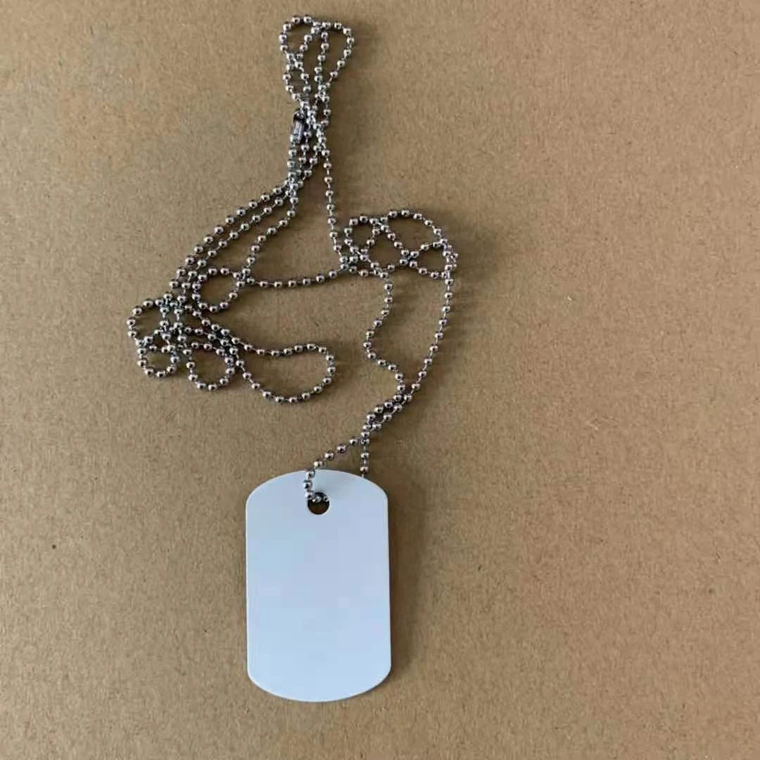 Трансграничные прямые двухсторонние теплопередачи прямоугольные подвески для собак сублимация маленькие подвески для домашних животных Идентификатор