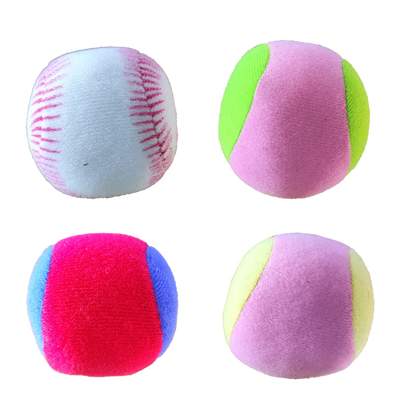 Transfronterizo Amazon lanza bolas de tiro pegajoso béisbol Velcro Guantes de captura Juegos al aire libre para niños Juguetes deportivos