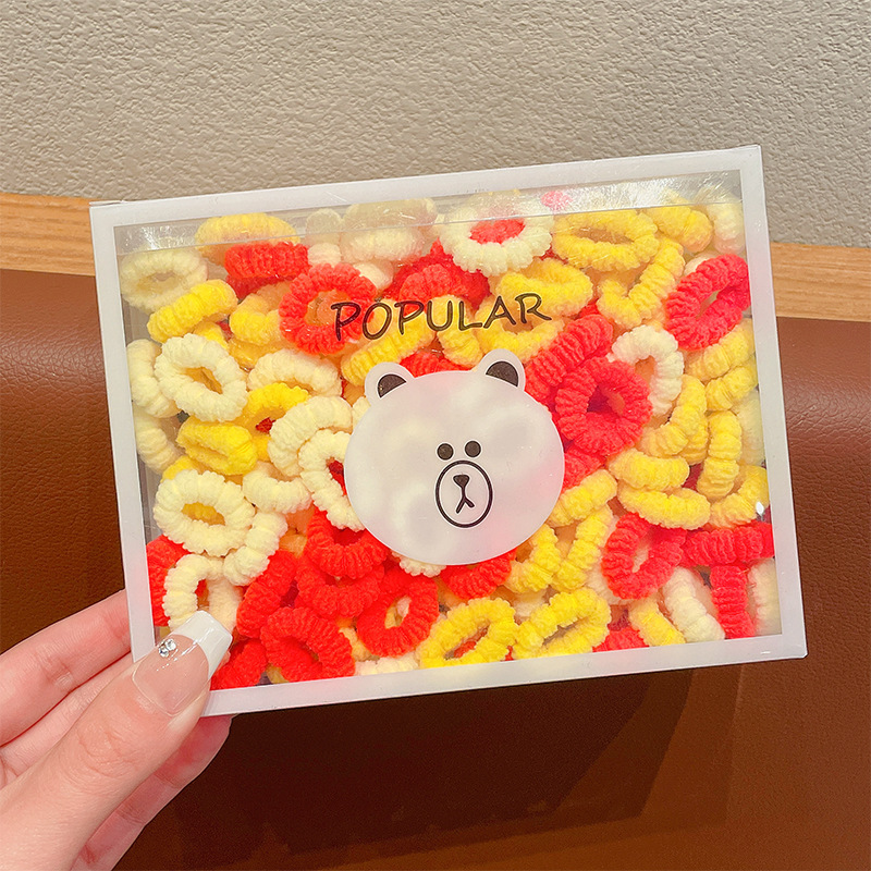 子供用ゴムバンド、かわいいベビーヘッドバンド、髪を傷つけない、高弾性と耐久性、ゴムバンド、女の子用ヘアアクセサリー、女の子用ヘアゴム|undefined