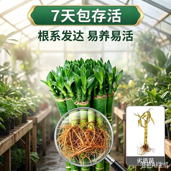 Wenchang Bamboo with Roots