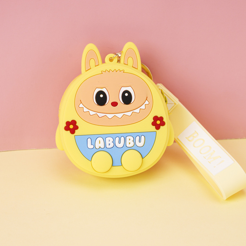 メーカーが生産するネズミ駆除パイオニアラブブキーホルダーペンダントシリコンバッグかわいい子供用小銭入れ|undefined
