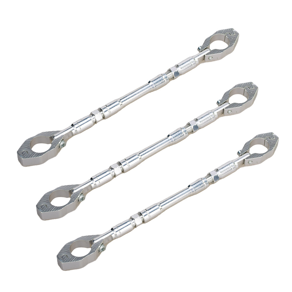 Accesorios de modificación de motocicleta para reforzar barra transversal manillar multifuncional barra de refuerzo de aleación de aluminio para vehículo eléctrico barra de balance