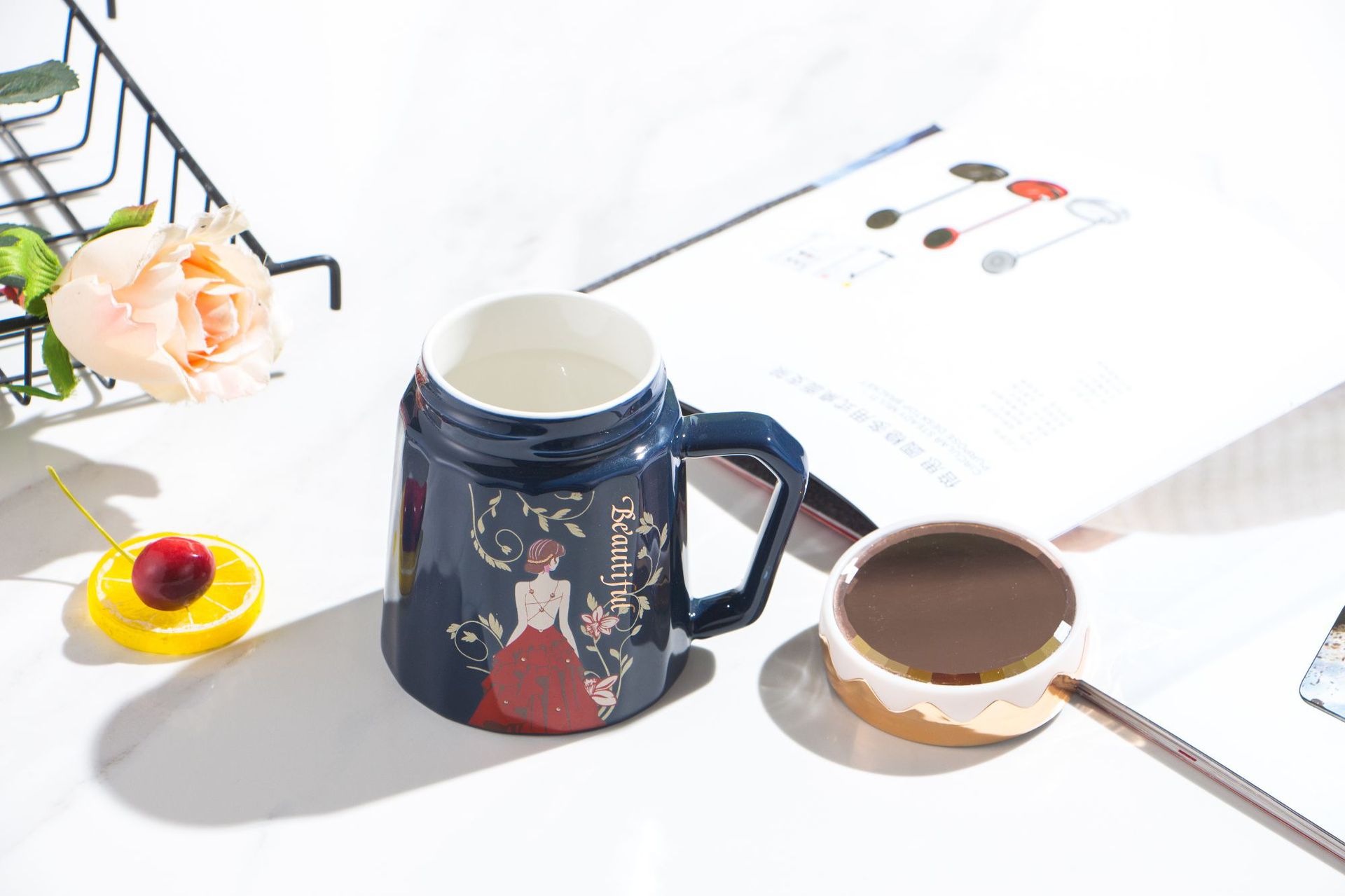 精致女人恒温杯