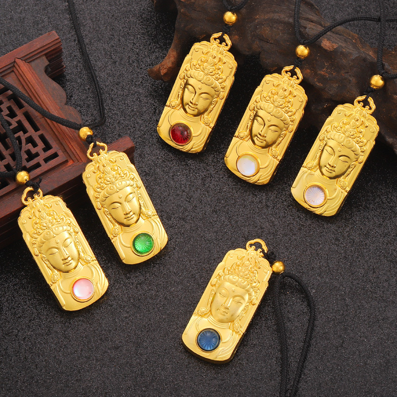 Pendant, protective amulet, Tieguanyin tea