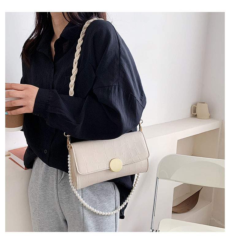 New Trendy Fashion Simple Texture Western Style Square Bag display picture 12