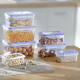 Food Grade Fresh-keeping Box Refrigerator Storage Box Kitchen Microwave Heating Lunch Box Office worker Lunch Box with Lid Sealed