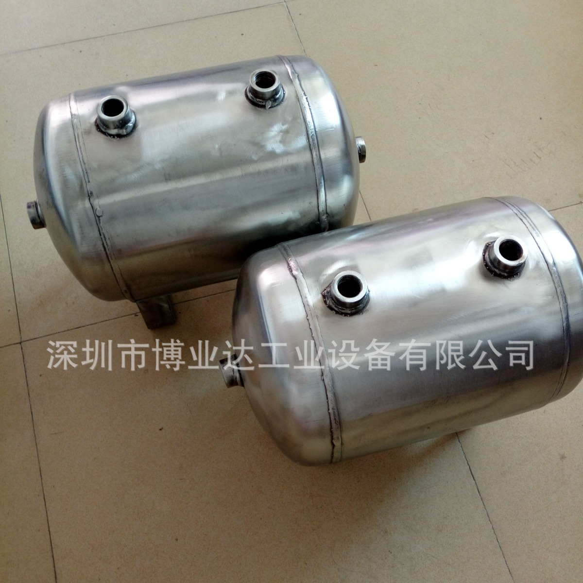 厂家现货供应江苏10L不锈钢储气罐 江门10升银白色不锈钢储气罐