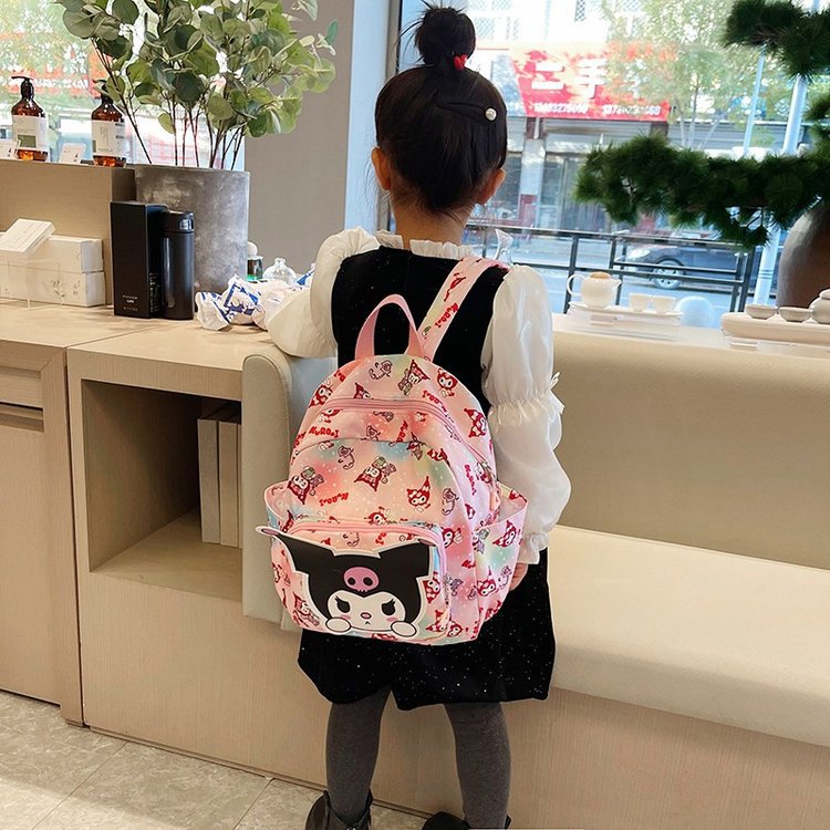 Nueva mochila de jardín de infantes de dibujos animados mochila infantil mochila de niños encantadora moda coreana mochila de nylon