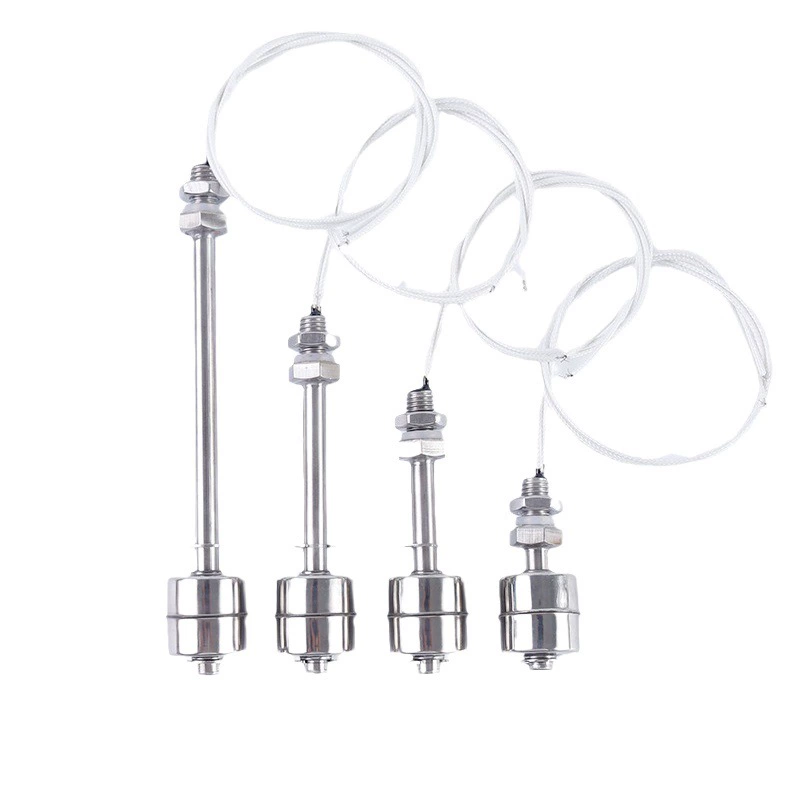 Поплавковый переключатель уровня с одним шариком, небольшой датчик уровня жидкости из нержавеющей стали, контроллер датчика уровня воды, сигнализация