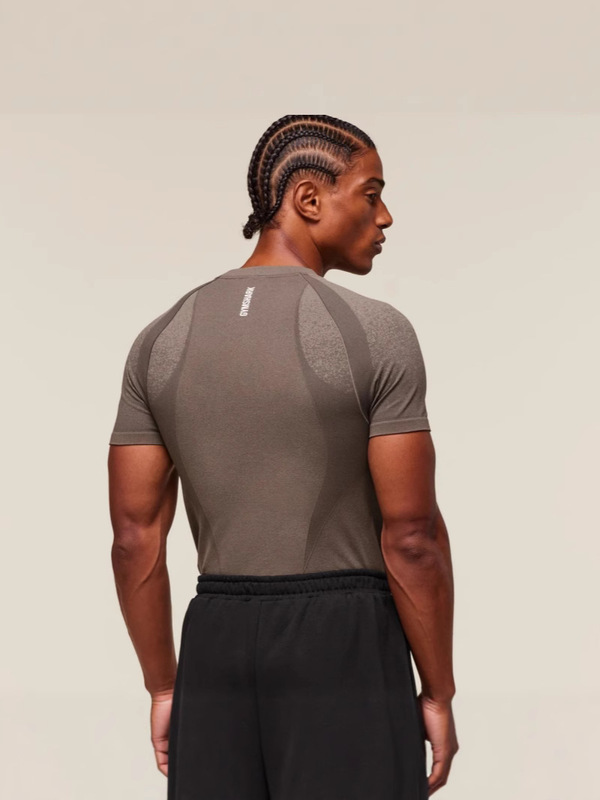 外国貿易人気GYMSHARKフィットネス半袖メンズランニングスポーツタイトトップ通気性と速乾性メンズ半袖|undefined