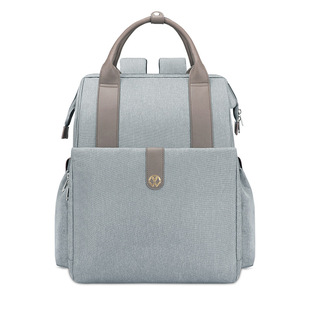 Source Manufacturer Gray Multi-functional Mommy Bag Large Capacity Lightweight Fang Shuo Travel Diaper Storage Stroller Bag