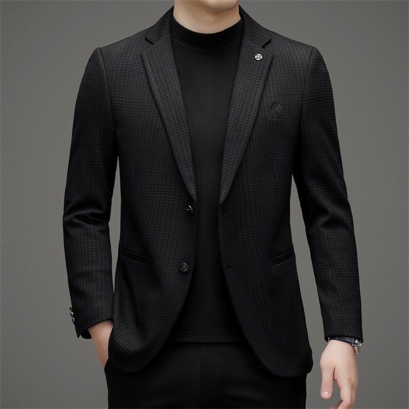 Suits Men's Suits Autumn Casual Wear Men's Jack Work Wear Business Casual High-End Men's Tops