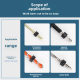 3-16mm bit limit ring twist drill positioning ring tool accessories wholesale carpenter drill depth adjustment limit ring