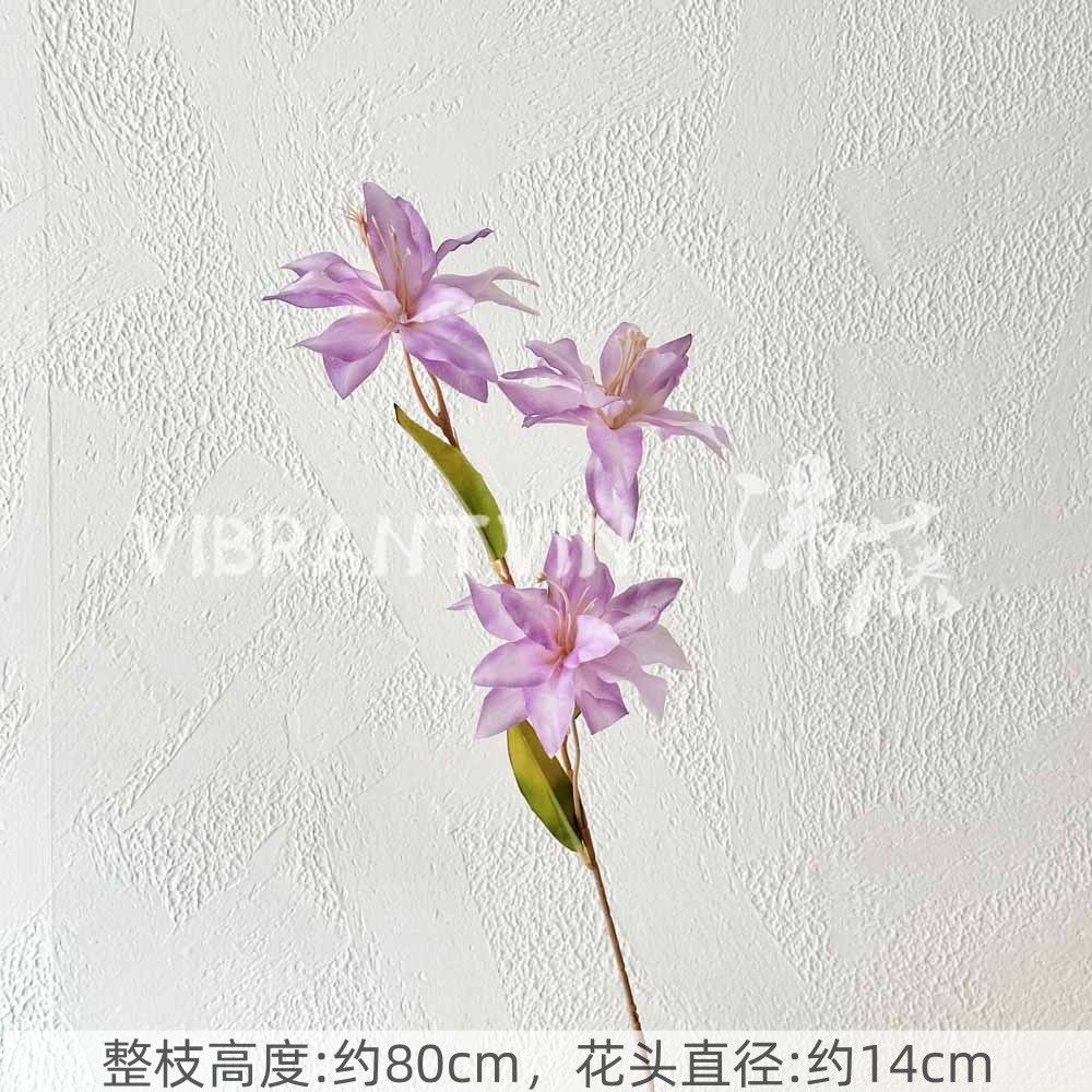 Púrpura de la boda flor artificial salón de bodas Camino de plomo techo arreglo floral Hotel Bienvenido arco piso decorativo flor artificial