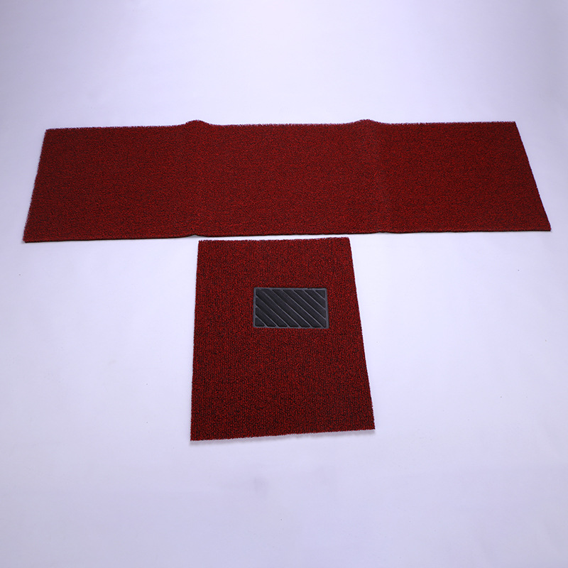 Car mat universal silk ring can be cut easy to clean non-slip foot mat monolithic main driving mat manufacturers