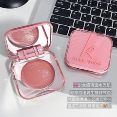 kekemood元气女孩自然粉扑腮红土豆泥自然显白批发