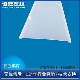 LED灯罩挤出成型PC透明灯罩塑料反光罩pc壳双色塑料塑胶定制灯具
