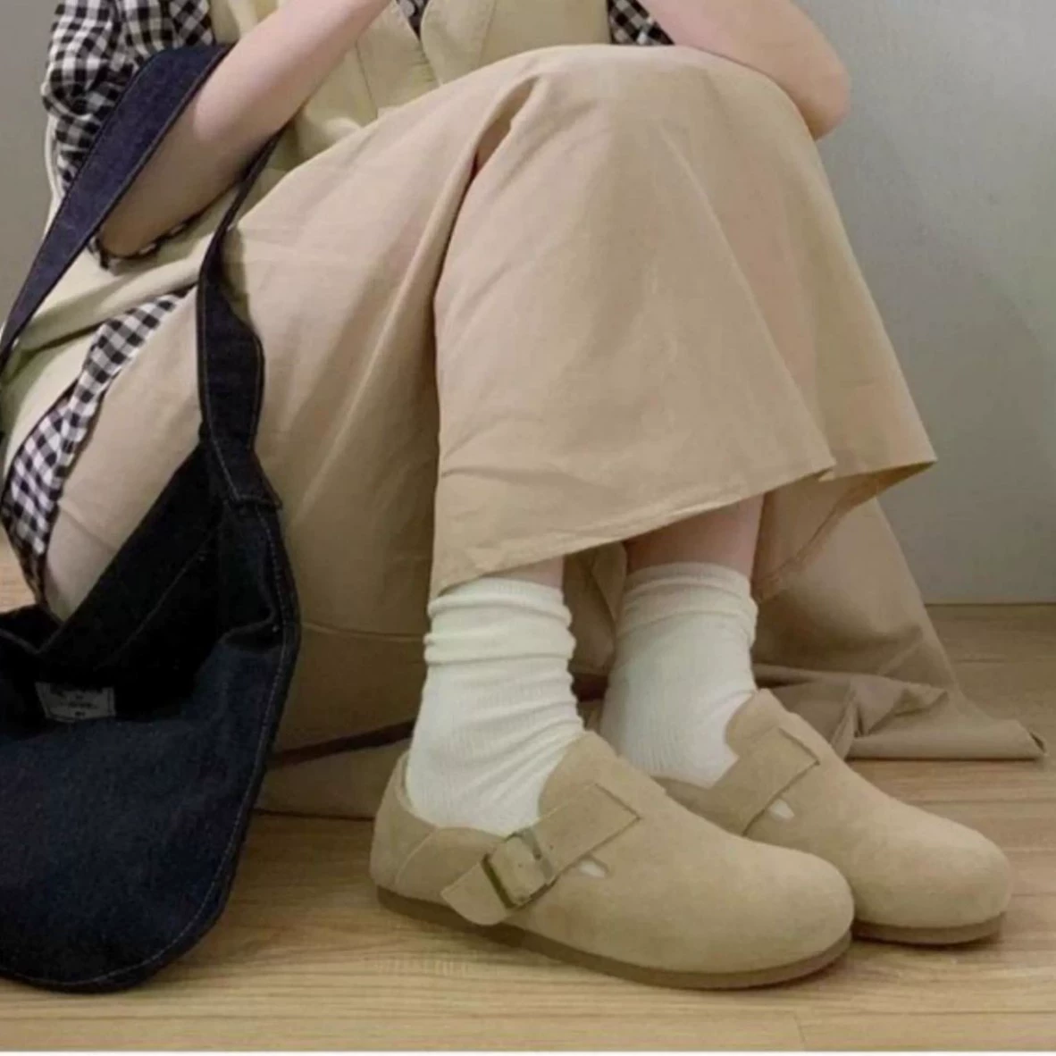Обувь Birkenstock из натуральной кожи с полной оплёткой, можно носить как одну или две, эспадрильи-педали, супер мягкая плоская подошва, повседневные туфли для женщин