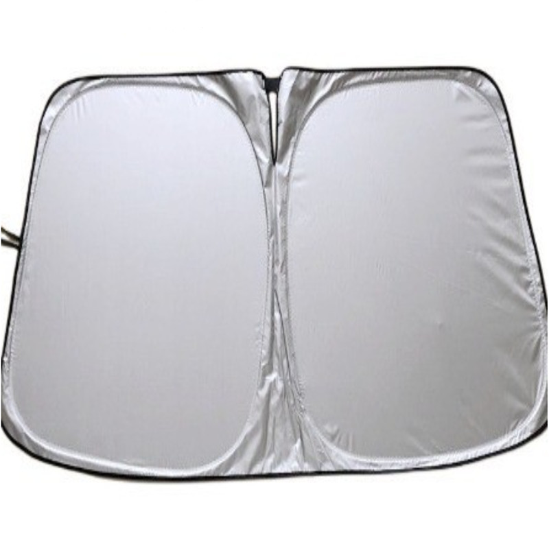 Car Sunshade Suitable for Tesla Sun Visor, Summer Sun Protection Sunshade, Car Accessories, Titanium Silver