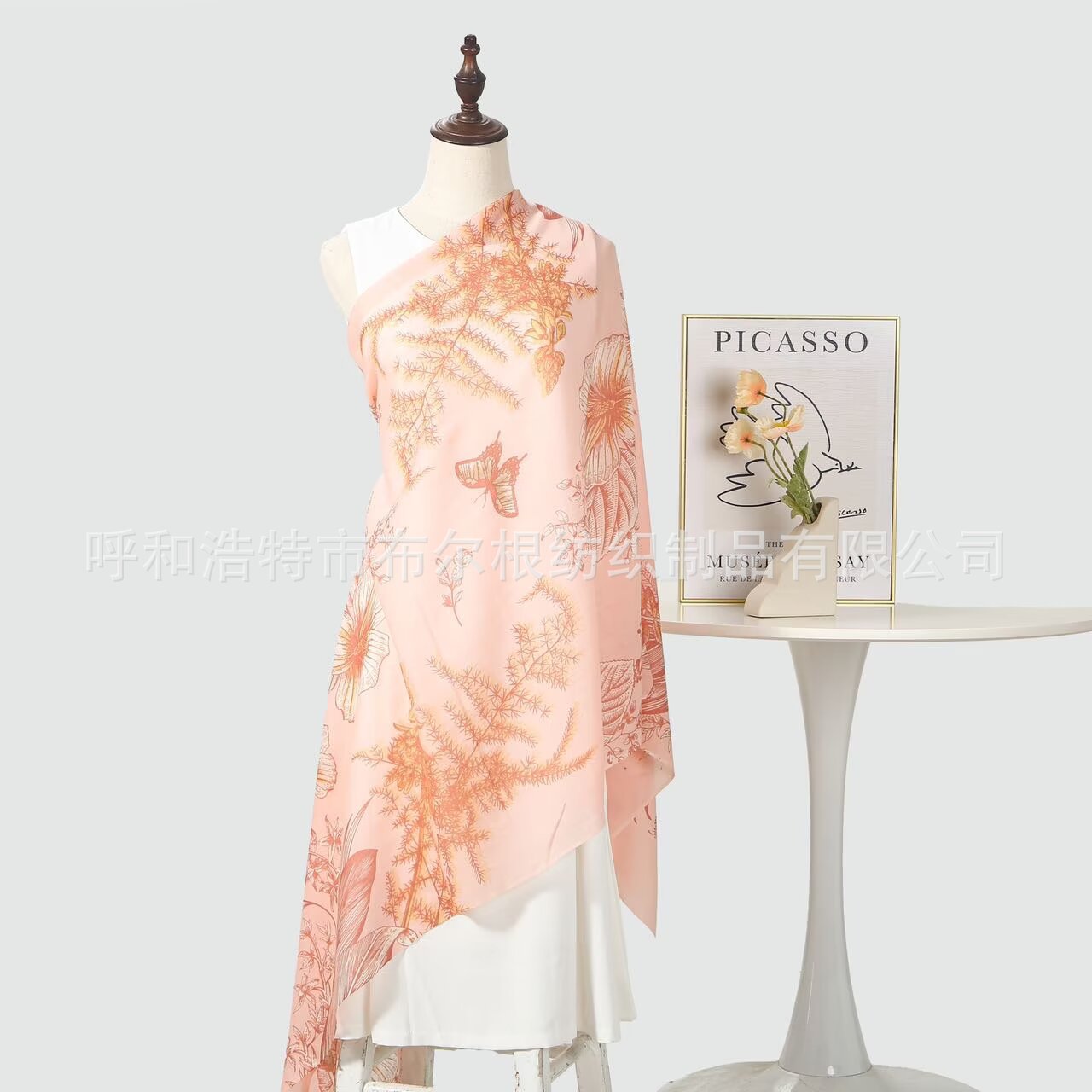 2026 Special Offer: Printed Long Scarf, Made with Pure Wool, Lightweight and Comfortable Fabric, Keeps You Warm