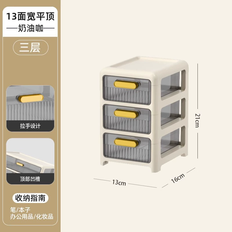 Cosmetic table storage box, lipstick, capacious transparent plastic face mask