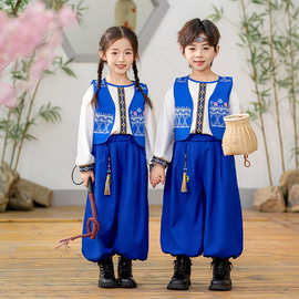 女童三月三壮族服装儿童广西56个少数民族服饰土家族苗族彝族瑶族