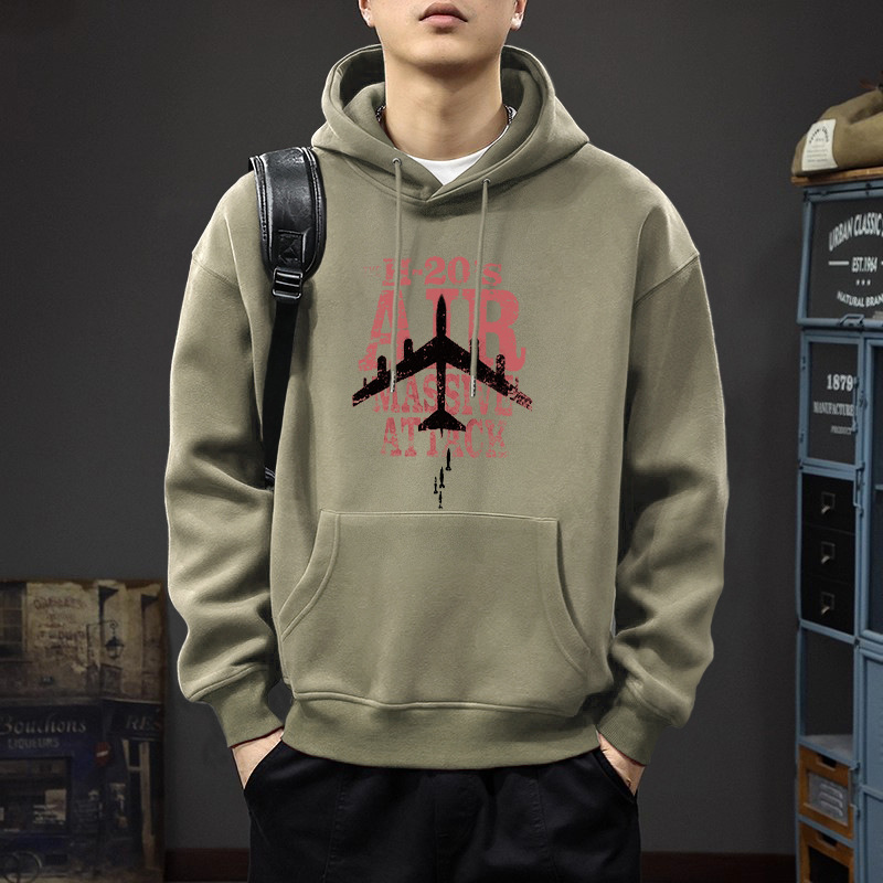Avena gris sudadera con capuz normal - 8381