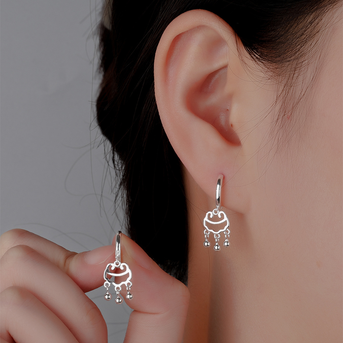 1g Weight 925 Sterling Silver Ear Needle Material Drop Earrings, Ear Studs Classification 1 Pair Quantity Daily Occasion 925 Sterling Silver Material Bow Knot Pattern All Seasons Season Women's Gender Plating Design Elegant, Simple Style Style 1 Pair 925 Sterling Silver 925 Sterling Silver Earrings Bow Knot Drop Earrings Ear Studs 12