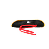 Halloween Cos Performance Clothing Props, Карибская шляпа капитана, шляпа капитана, скелет красного пояса пиратской шляпы