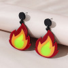 Acrylic earrings, 2021 collection, internet celebrity