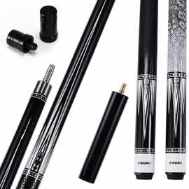 台球杆斯诺克小头10.5mm黑八大头12.5mm花式九球杆中头11.5mm套装