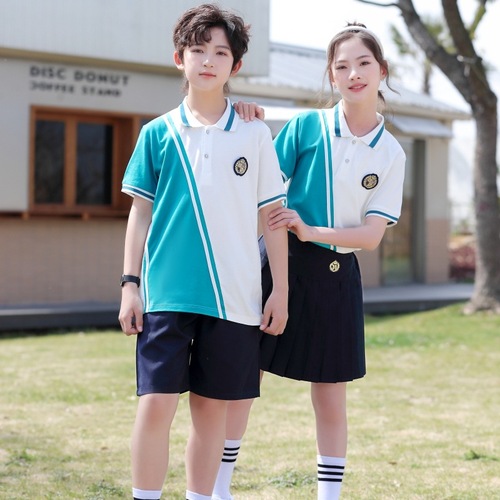 Fruit fruit student summer primary and middle school school uniform kindergarten uniform children's sports class T-shirt for big and small children short sleeve