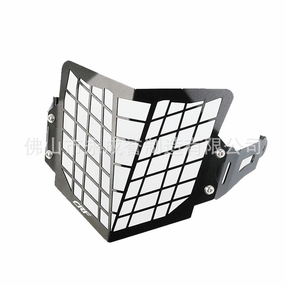 (2개) 혼다 CRF250L/M CRF300L 수정 헤드 라이트 커버 램프 보호 프레임 보호 그물 커버 액세서리에 적합