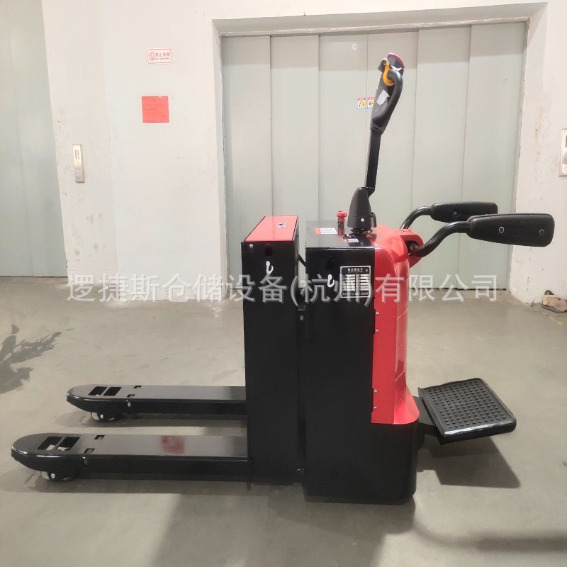 全电动站驾式搬运车6吨托盘车装卸铲车地牛仓储叉车升降液压车